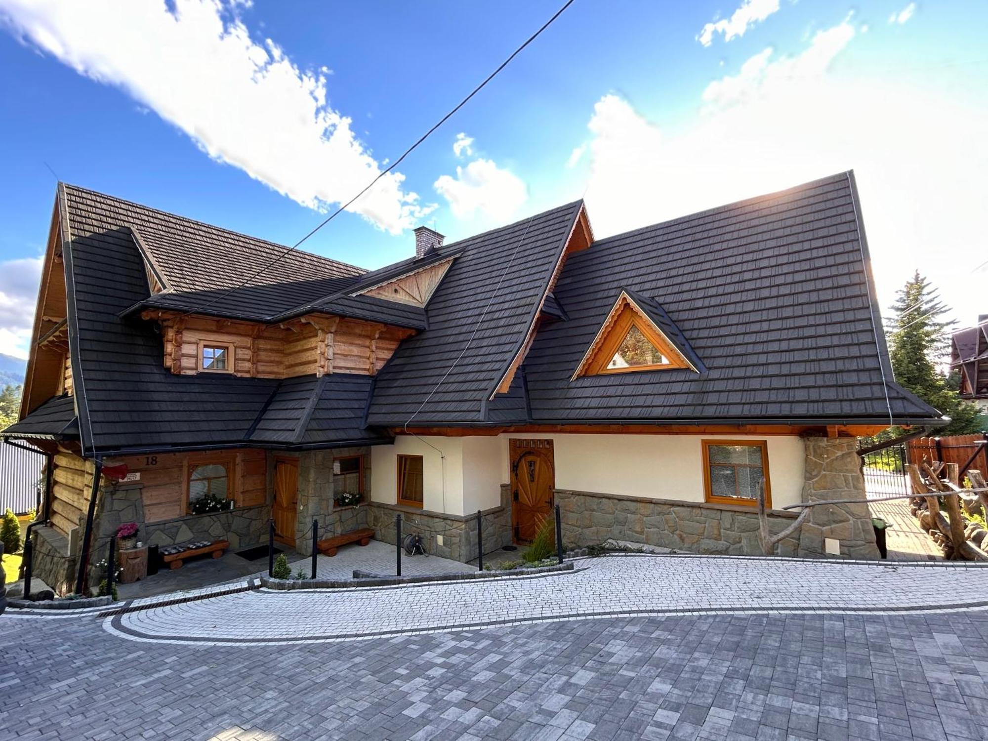 Apartamenty Willa Olsza Wood House & Mountain View & Sauna Zakopane Exterior foto