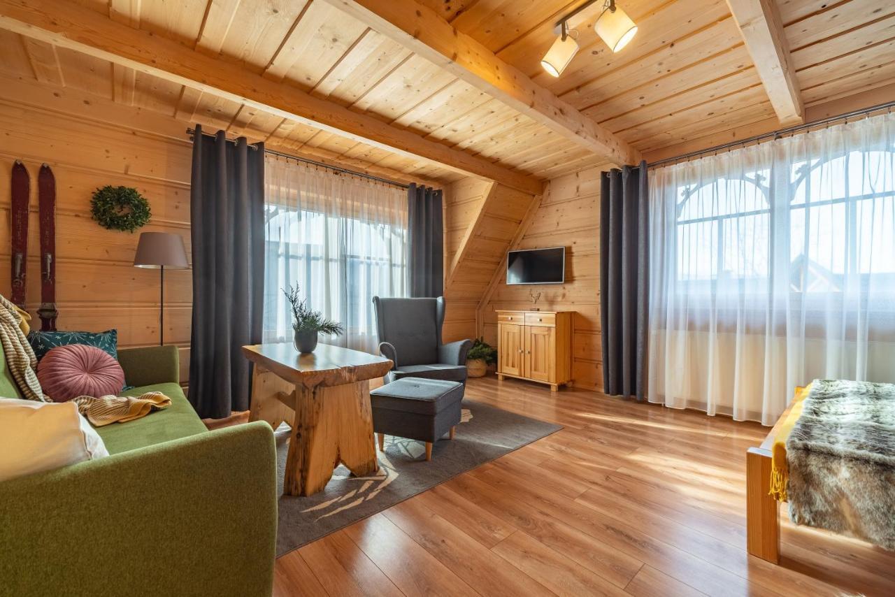 Apartamenty Willa Olsza Wood House & Mountain View & Sauna Zakopane Exterior foto